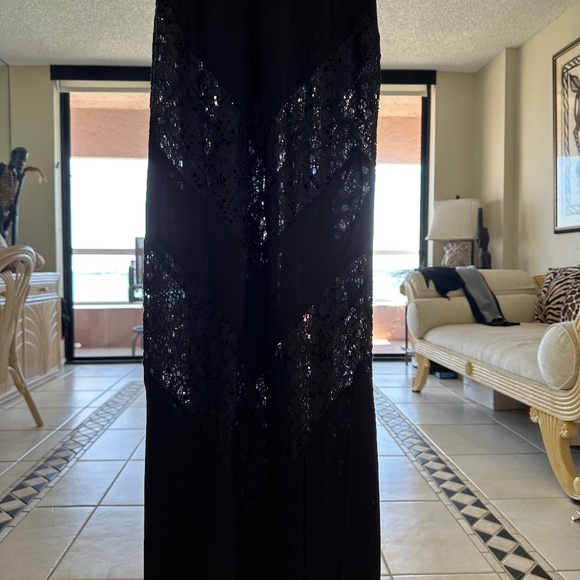 (NWOT) VINTAGE  WOMEN'S  LA CLASS SLEEVELESS EVENING GOWN, SIZE: SMALL - Picture 5 of 13